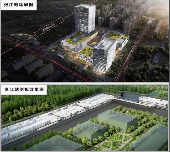 图说: 上海第一个承接国家用地审批权的项目获批 来源/上海申铁投资有限公司、市交通委(下同)