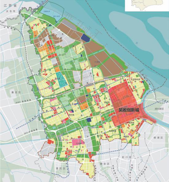 吴淞创新城规划范围
