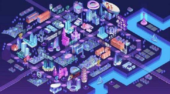 图说:上海品牌城市地图整体界面