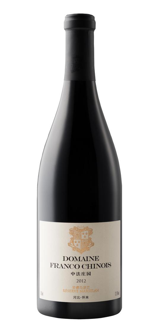 中法庄园珍藏马瑟兰干红葡萄酒2012