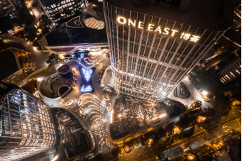 博荟广场 ONE EAST 航拍图