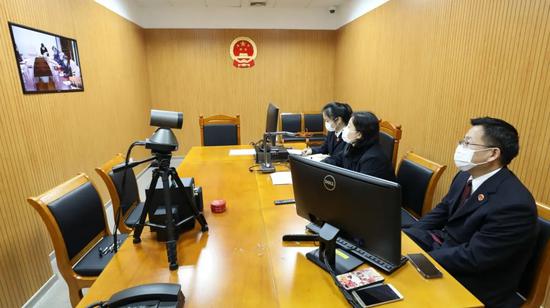 宝山区检察院与上海市人民检察院第二分院通过远程视频会议研商法律适用等问题

