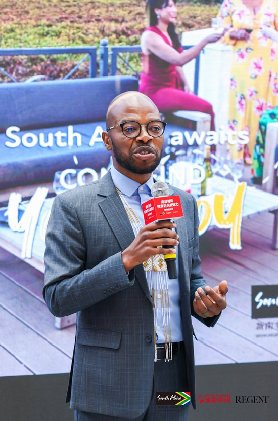 品牌南非中国区代表Tshepiso Malele先生