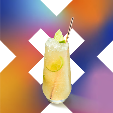 [X BBQ入·迷·搭配] 格兰杰·迷· 50 ml，姜汁啤酒50ml，青柠角3个