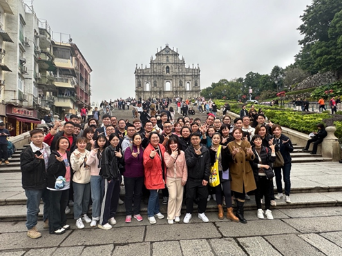 餐厅总经理们欢乐游澳门