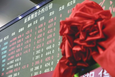 中国原油期货上市首日开门红 开盘10分钟成交量