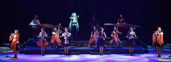 女子十二楽坊2018日本公演舞台照(摄影/叶茂)