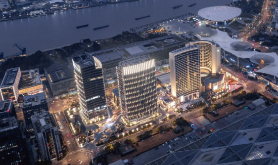 世博天地项目航拍图