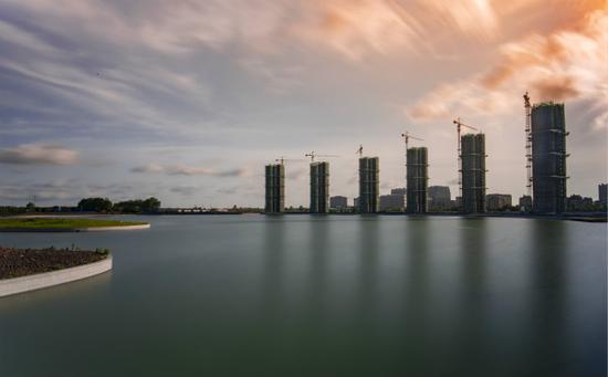 图说：兰香湖实景。紫竹高新区供图