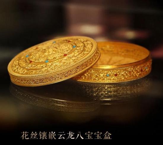 刚泰珠宝古法黄金亮相申城