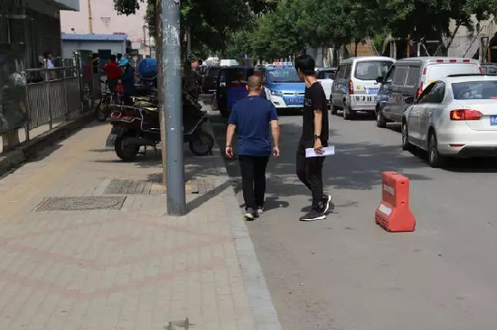 小街巷交通综合治理前
