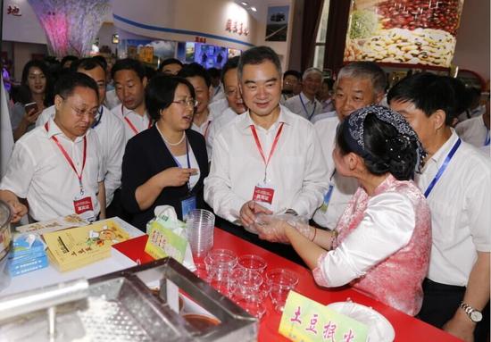 吕梁市委书记在京吆喝:纯又醇的小杂粮等你来吃!