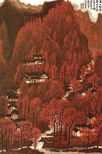 万山红遍