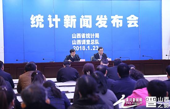 图为新闻发布会现场。