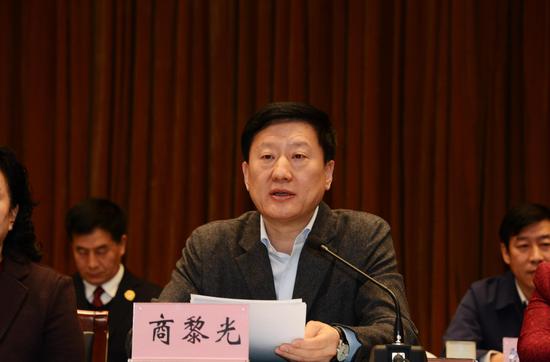 山西省委常委、政法委书记商黎光