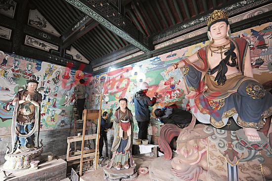 太原文殊寺年底或露真容
