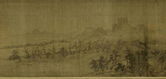 烟江叠嶂图