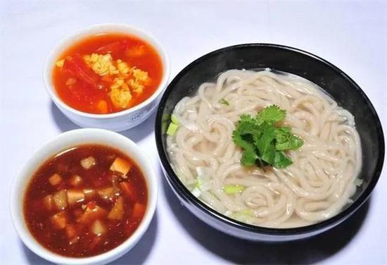 剔尖面(打卤)