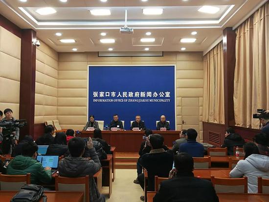 新闻发布会现场 河北交通广播微信公众号 图