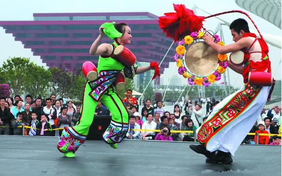 翼城花鼓演绎空谷绝响 传统里走出中国花鼓之乡_新浪山西_新浪网