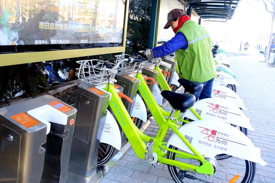 晋城3000辆电动助力公共自行车上岗 属国内
