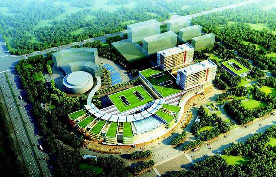 山西省儿童医院新院主体完工 明年投入使用(图