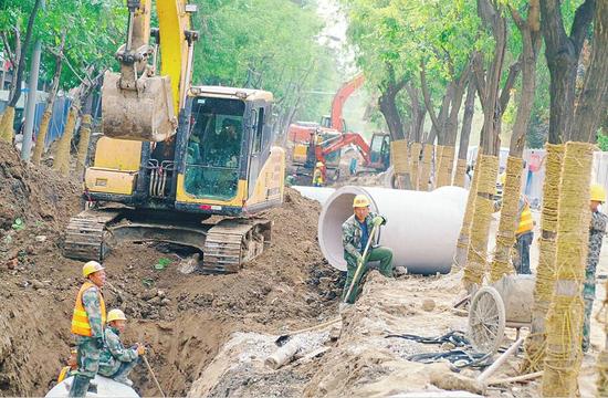 太原21条小街巷提质改造工程全线加快进度