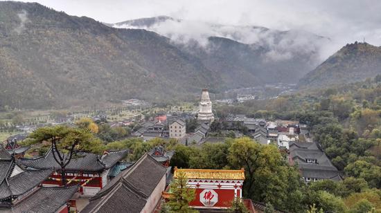 山西文化旅游资源丰富 图为大美山西五台山