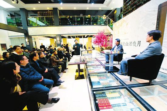 《晋汾遗踪-民国山西游记》读者交流会 摄:杨利