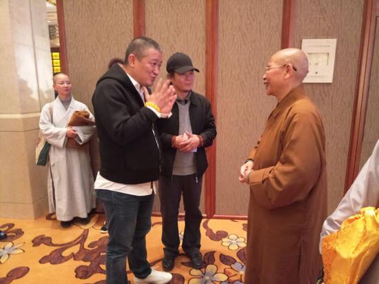 中国佛教协会副会长、普寿寺尼众佛学院院长如瑞法师与信众谈“妙智慧”