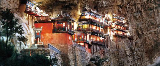悬空寺景区