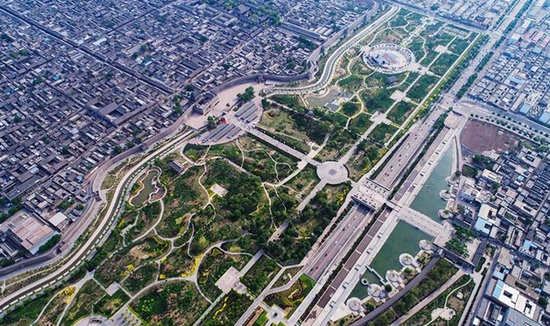 大会景观鸟瞰图 摄影:梁生仁