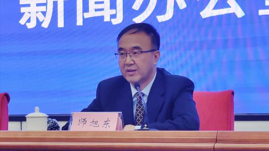 太原市文化和旅游局黨組書記、局長師旭東。郝智祥 攝