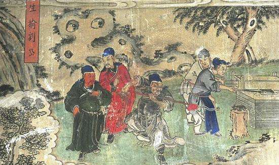 五台山寺院壁画