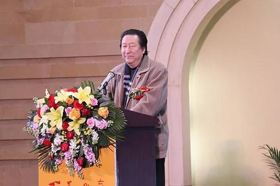 中国国家画院院长、中国美协副主席杨晓阳致辞