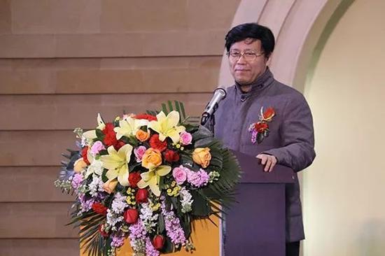 山东省美术家协会常务副主席孔维克致辞