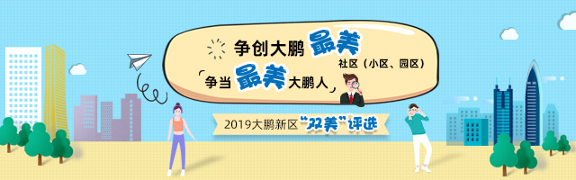 大鹏新区2019年“双美”评选