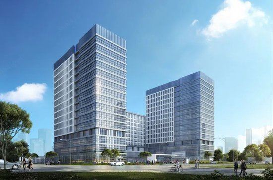 新型电子元器件研发制造基地效果图(九龙山数字城)