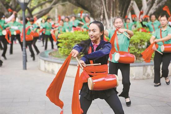 ▲深圳公园文化季文化活动吸引众多市民参与。