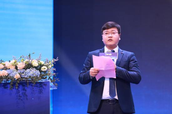 ▲创想三维联合创始人刘辉林