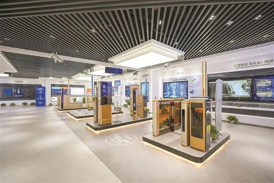 ▲捷顺科技智慧展厅