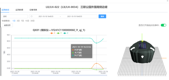  实时感知边坡结构变化（模拟情景）