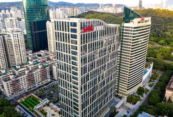 深圳报业集团新媒体大厦。深圳特区报记者 何龙 摄