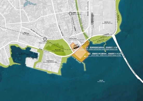 深圳歌剧院三面环海