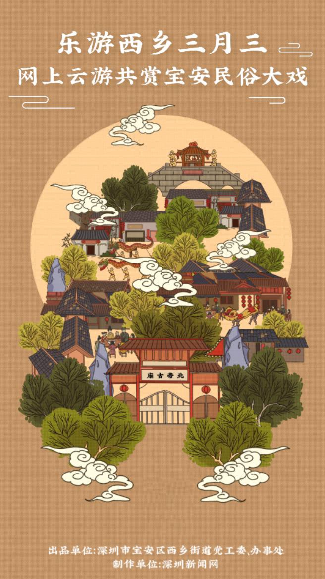 全景游园H5海报