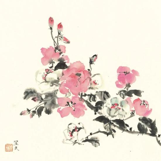 《天香》 30x29cm 纸本 2019