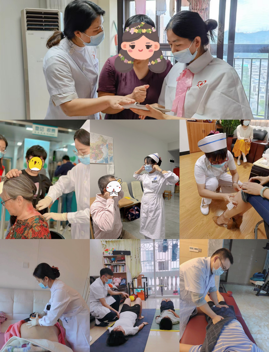 北京中医药大学深圳医院(龙岗)自2019年开展“互联网+护理服务”,提供专项上门服务项目。图源:北京中医药大学深圳医院