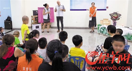 深圳启迪特殊儿童训练中心开展活动
