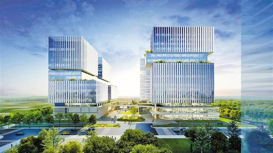 光明科学城首批动工建设大科学装置效果图。