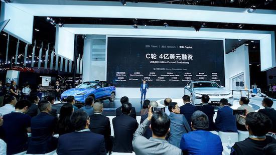 2019年广州车展小鹏P7智能音乐座舱亮相